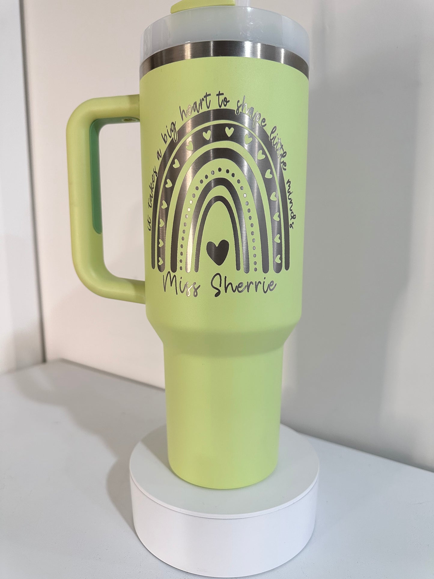 Logo + Name Tumbler Engraving