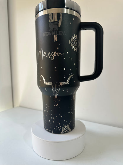 Full Wrapped Tumbler Engraving Designs