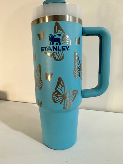 Half Wrapped Tumbler Engraving Designs
