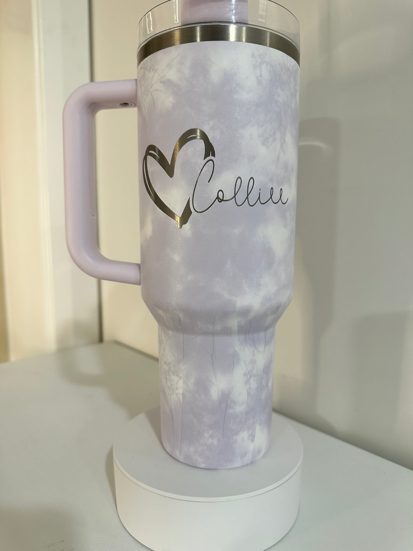 Logo + Name Tumbler Engraving