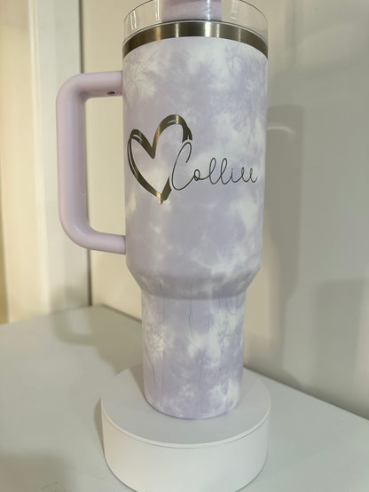 Logo + Name Tumbler Engraving