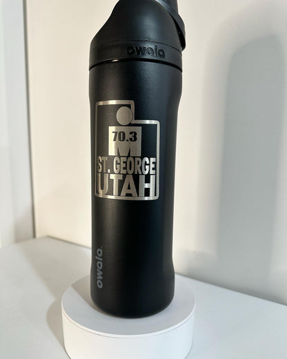 Single Logo Tumbler Engraving