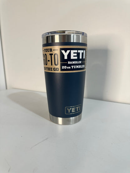 20 Oz Name Brand Insulated Rambler