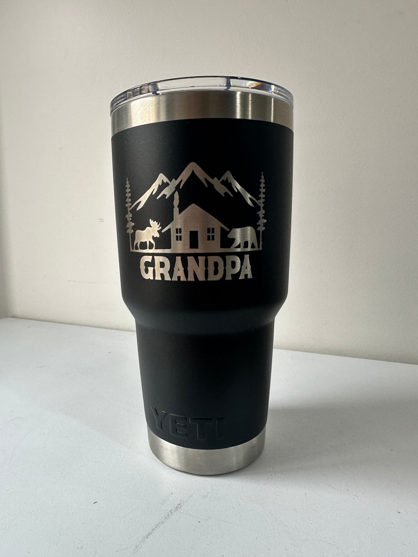 Logo + Name Tumbler Engraving