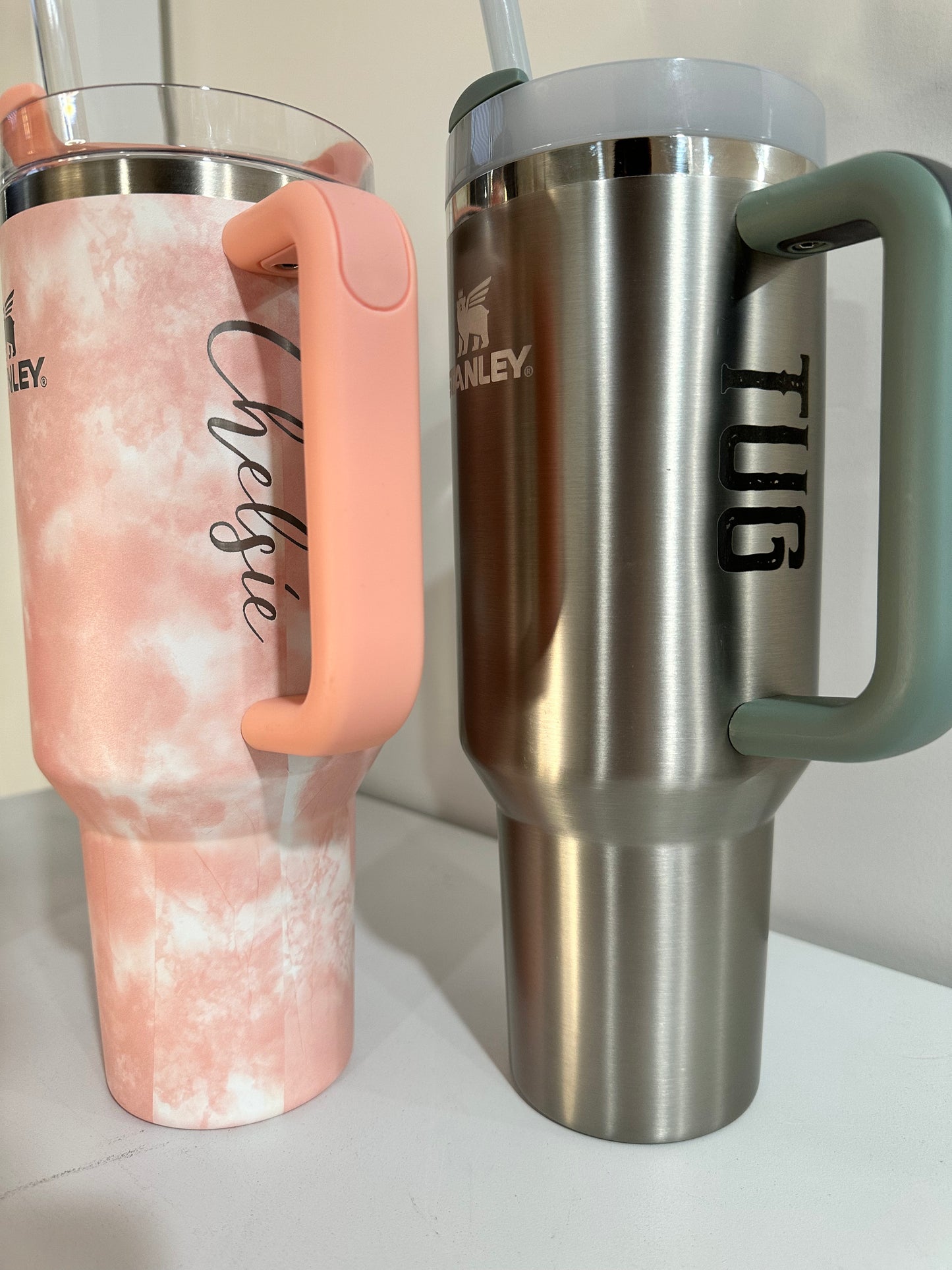 Single Name Tumbler Engraving